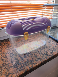 Terraarium + transpordipuur + soojendav matt + jooginõu (3 foto / 4)