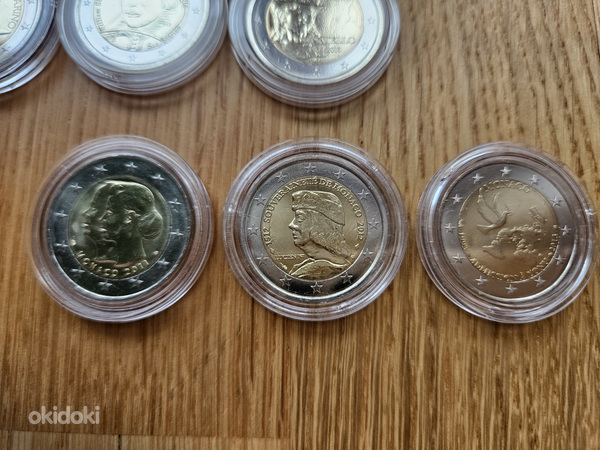 Юбилейные монеты Андорры, Сан-Марино, Ватикана, Монако 2 евр (фото #9)