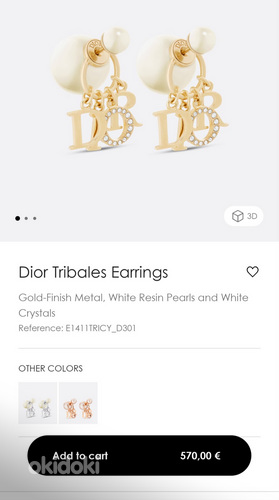 Dior tribales kõrvarõngad! (foto #1)