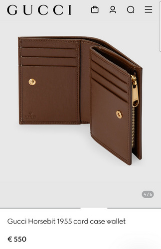 Gucci horsebit wallet/cardholder!