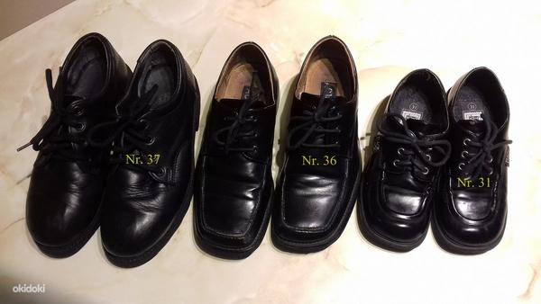 Черные туфли на мальчика 3 пары (фото #1)