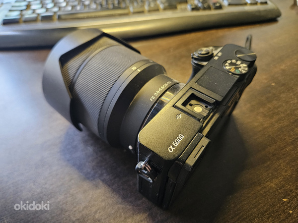 Sony a6000 hübriidkaamera 28-70 objektiiviga (foto #1)