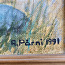 А. Пярн 1991 год картина, 54 х 40см (фото #2)