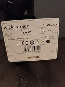 Очиститель воздуха электролюкс