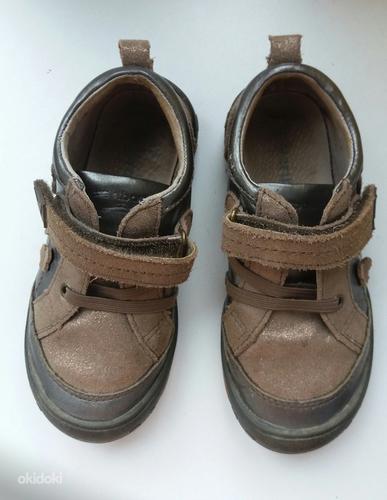 Кожаные ботинки Vertbaudet,27 (фото #2)