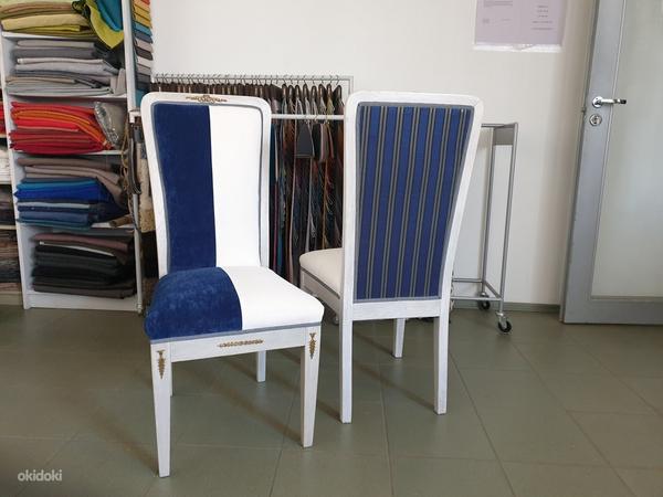 Старые дубовые стулья 3 шт. (фото #1)