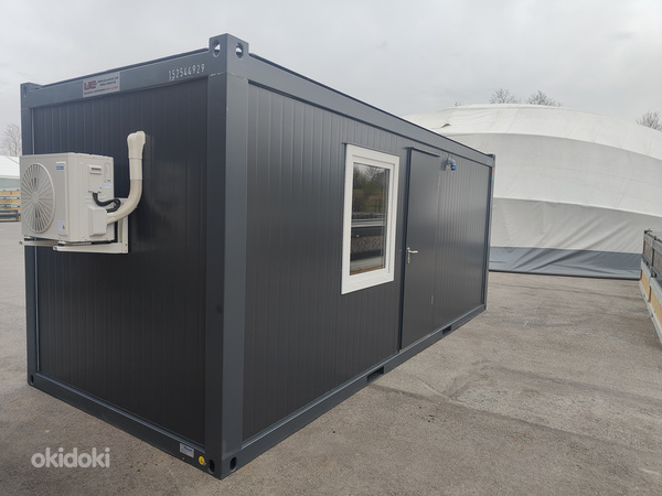 Müüa soojak Basic 2.4*6m, tumehall, seest valge, uus