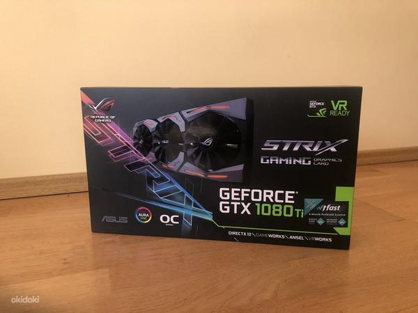 ASUS ROG Strix GeForce GTX 1080 Ti OC (фото #1)