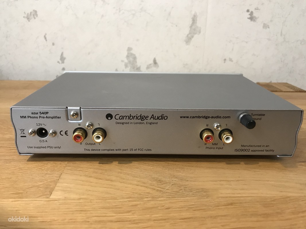 Cambridge Audio Azur 540P Phono preamplifier MM Narva Audio ja