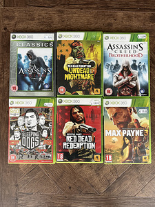 XBOX 360 6 mängu (3 foto / 4)