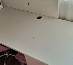 Продаётся лофтовая двухъярусная кровать IKEA с письменным столом, 9x200 (3 фото из 4)