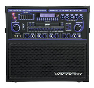 Võimas karaoke-süsteem VocoPro Gig Star 100 W (1 foto / 4)
