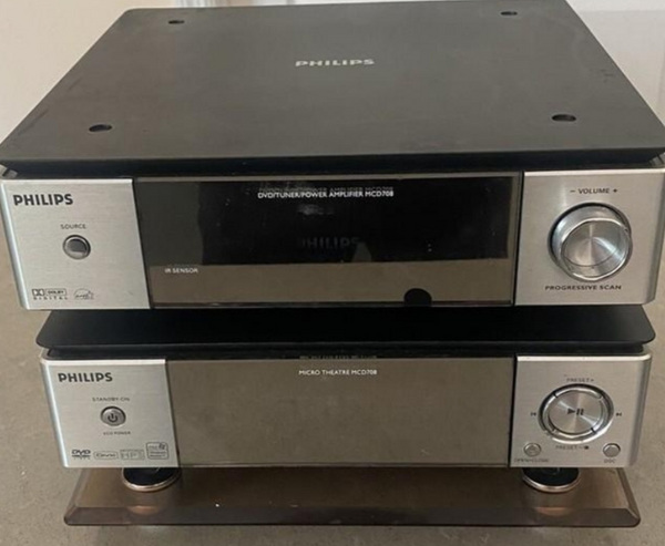 Philips MCD708. CD / DVD / FM мини центр