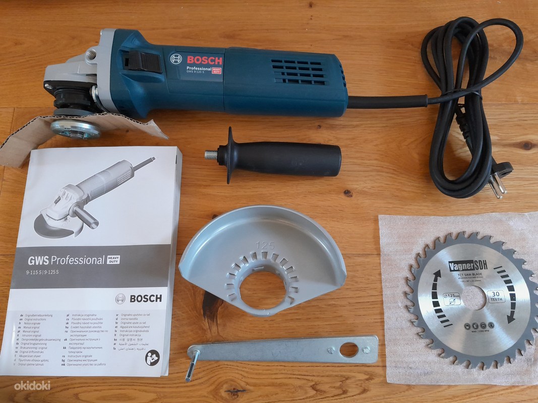 Bosch GWS 9-125 S nurklihvija/ketaslõikur - Tallinn, Инструменты – okidoki
