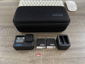 GoPro Hero 10 Black+2x Enduro akut+32gb sd+kaamerakott (5 foto / 5)