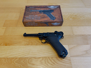 Новый пневматический пистолет UUS LEGENDS P08 LUGER BLOWBACK (1 фото из 10)