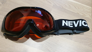 Лыжная маска Nevica (оранжевая-коричневая линза)