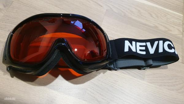 Лыжная маска Nevica (оранжевая-коричневая линза) (фото #1)