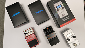 Эффект-педали Boss MT-2, RC-3