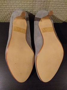 Замшевые женские туфли 38,5 размер