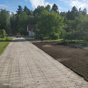 Установка брусчатки Unikivi. (5 фото из 10)