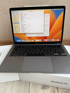 Apple MacBook Air M1 , 8GB , 256 GB RUS (2 foto / 3)