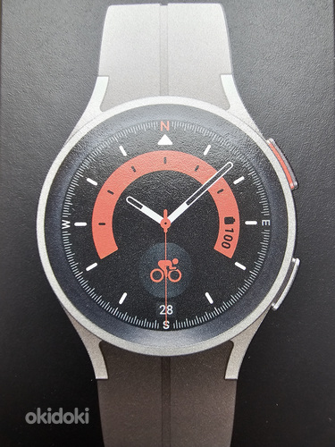 Galaxy Watch 5 Pro 45 мм серый титан (фото #1)