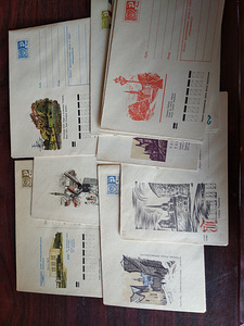 Ümbrike ja postkaartide kollektsioon (2 foto / 2)