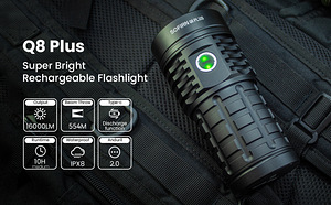 SOFIRN Q8Plus 16000 Lumens Rechargeable Flashlight !!! (2 foto / 10)