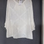 Reserved великолепная новая белая блузка. Размер 40. (фото #1)