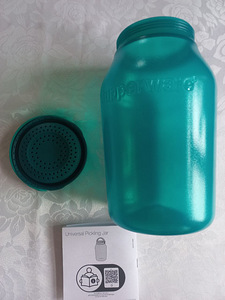 Универсальная банка Tupperware 3 литра с крышкой для маринов (2 фото из 7)