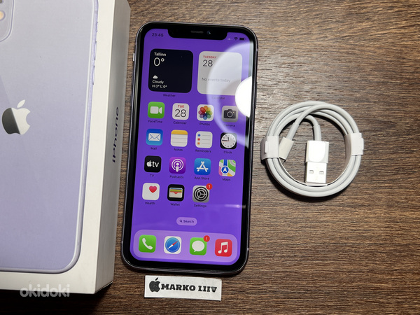Apple iPhone 11 64gb, фиолетовый (фото #1)