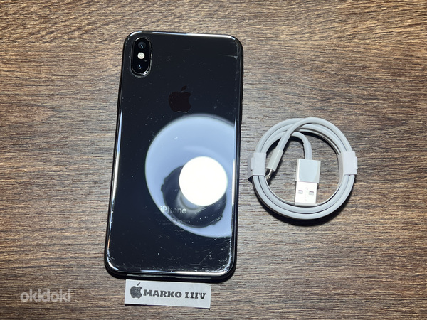 Apple iPhone X 64gb, серый космос (фото #3)