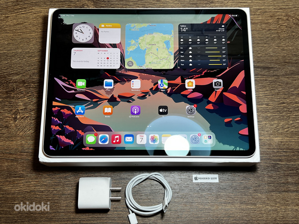 Apple iPad Pro M1 12.9" (2021) 5 поколение 128gb, Wifi, серебристый (фото #1)