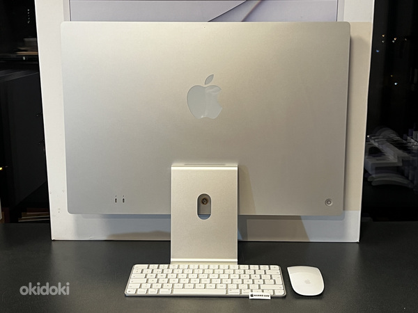 Apple iMac M1 512gb/8gb 4.5k Retina (24 дюйма, 2021), серебристый (фото #2)