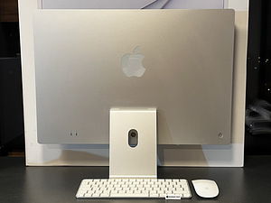 Apple iMac M1 256gb/8gb 4.5k Retina (24-inch, 2021), Silver (1 foto / 2)