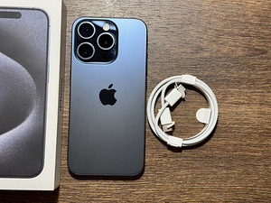 Apple iPhone 15 Pro 128gb, Blue Titanium (3 foto / 3)