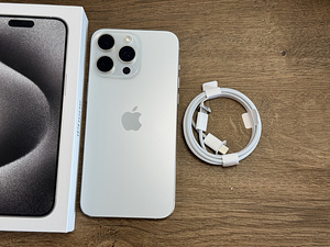 Apple iPhone 15 Pro Max 256gb, White Titanium (3 foto / 3)