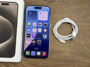 Apple iPhone 15 Pro 128gb, Natural Titanium (1 foto / 3)