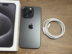 Apple iPhone 15 Pro 128gb, Black Titanium (3 foto / 3)