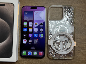 Apple iPhone 15 Pro Max 256gb, Natural Titanium (1 foto / 3)