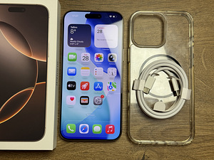 Apple iPhone 16 Pro Max 256gb, Desert Titanium (1 foto / 3)