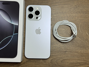 Apple iPhone 16 Pro 128gb, White Titanium (3 foto / 3)