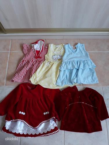Одежда для девочки р.80-86 (36 шт)/Tütarlapse riided s.80-86 (фото #2)
