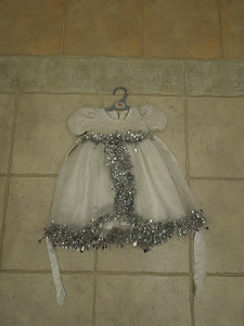 Платье Снежинки 80-86