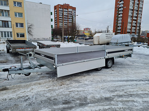 Аренда прицепа, платформа, автоприцеп Тики 5х2м -3500кг (АРЕ (2 фото из 2)