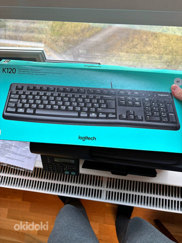 Клавиатура logitech k120 EST (фото #2)