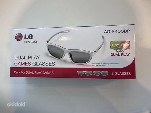 3D очки LG - 2 штуки (фото #1)