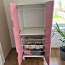 Ikea stuva roosa kapp mänguasjade / beebi riiete hoidmiseks (foto #2)