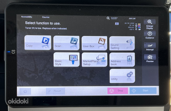 Printer Develop ineo+ 250i / Konica Minolta C250i